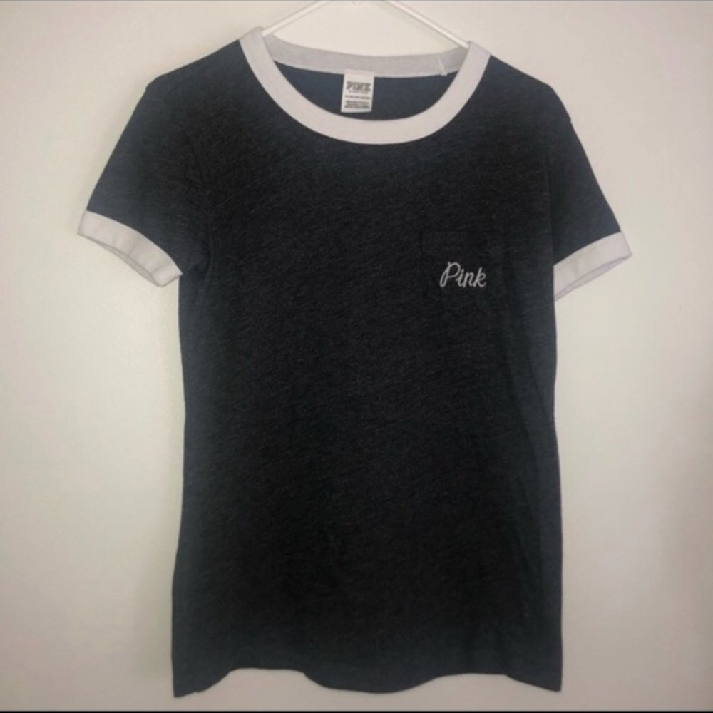 PINK Pocket Campus Tee